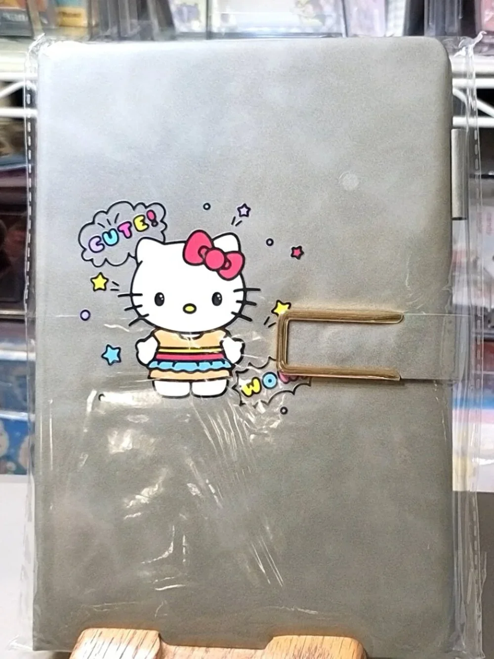 2771 ✨ Hello Kitty Padded PU Leather A5 Journal – 100 Pages ✨